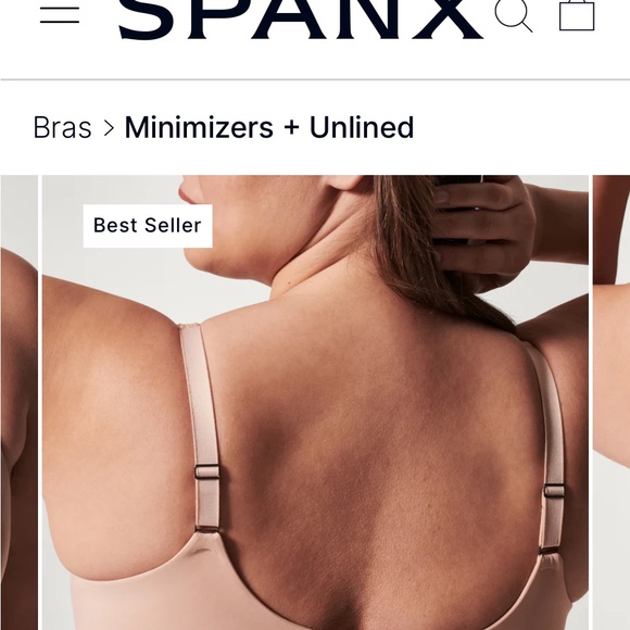 NWT SPANX LOW PROFILE Women's Minimizer Bra - - Picture 2 of 6